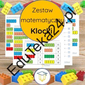 Zestaw matematyczny Klocki EduTeka24.pl