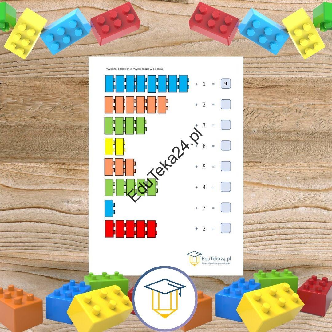 Zestaw matematyczny Klocki EduTeka24.pl